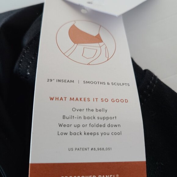 INGRID& ISABEL OVER BELLY SKINNY MATERNITY PANTS-HIGH RISE -POWER STRETCH -SZ 12 - Picture 3 of 16